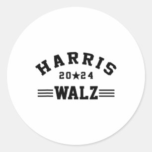 Adesivo Harris Walz 2024 Harris Presidente Waltz Democrata