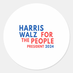 Adesivo Harris Walz 2024 Para As Pessoas