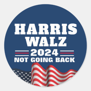 Adesivo Harris Walz 2024   Vote Democrata