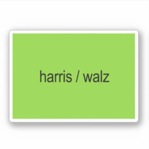 Adesivo Harris / Walz Brat Summer