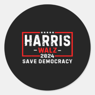 Adesivo Harris WAlzheimer 2024 Harris Waltz Democrata Vp
