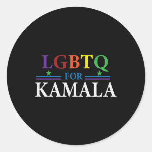 Adesivo Harris WAlzheimer 2024 Para O Orgulho Lgbtq