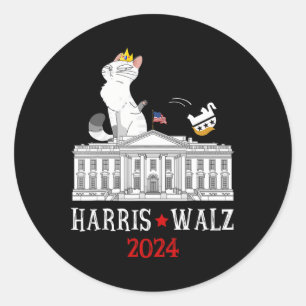 Adesivo Harris Wheimer 2024 Presidente Eleição Engraçado C