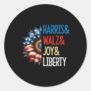 Adesivo Harris Wheimer Joy Liberty - Harris Waltz 2024 Ret