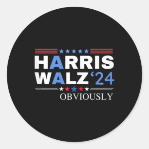Adesivo Harris Wheimer Waltz 2024 Harris W Joy Liberty