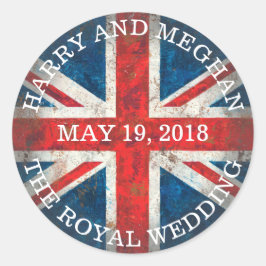 Adesivo Harry e Meghan Royal Wedding