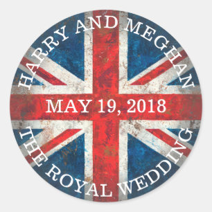 Adesivo Harry e Meghan Royal Wedding