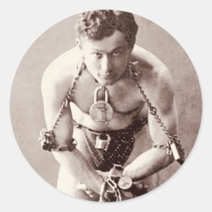 Adesivo Harry Houdini (c.1899)