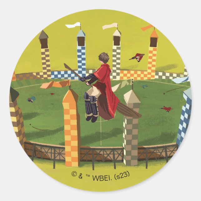 Adesivo HARRY POTTER™ buscando o dedo do Ouro (Frente)