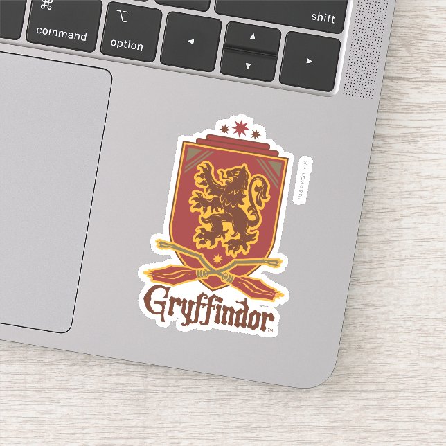 Adesivo Harry Potter | Crachá Gryffindor QUIDDITCH™ (Detalhe)