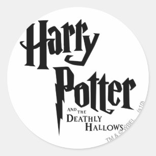 Adesivo Harry Potter e o logotipo 2 da "Deathly Hallow"