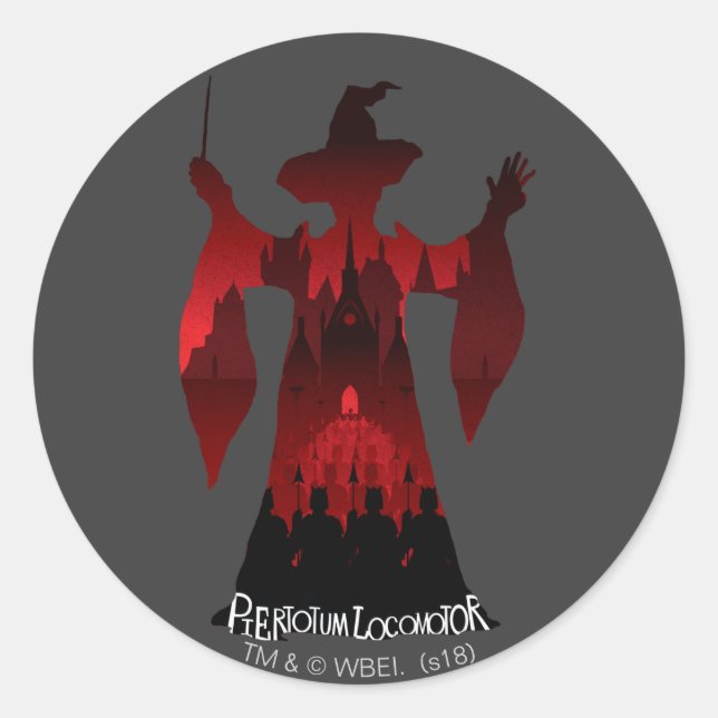 Adesivo Harry Potter | Estátua do Exército da Professora M (Frente)