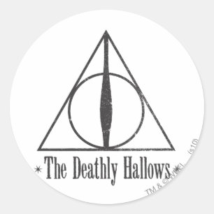 Adesivo Harry Potter   O Emblema das Relíquias da Morte