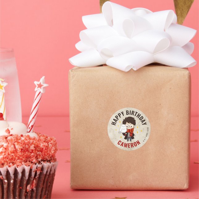 Adesivo HARRY POTTER™ Personagem Arco Mágico de Aniversári (Festa)