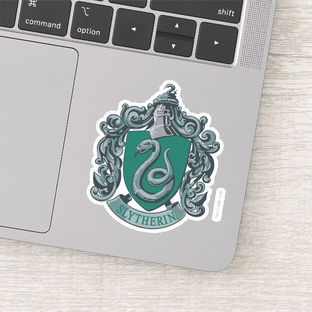 Adesivo Harry Potter | Slytherin Crest Green (Detalhe)