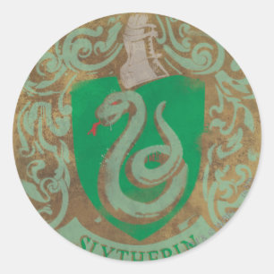 Adesivo Harry Potter   Slytherin Vintage