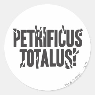 Adesivo Harry Potter Spell   Petrificus Totalus!