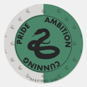 Adesivo Harry Potter Traços para casas SLYTHERIN™ Gráfic