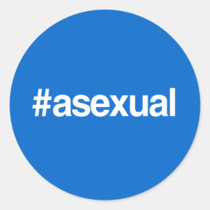 ADESIVO HASHTAG ASEXUAL