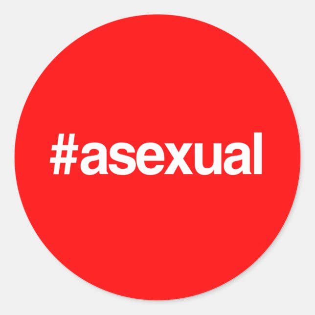 ADESIVO HASHTAG ASSEXUAL (Frente)