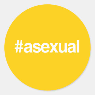 ADESIVO HASHTAG ASSEXUAL
