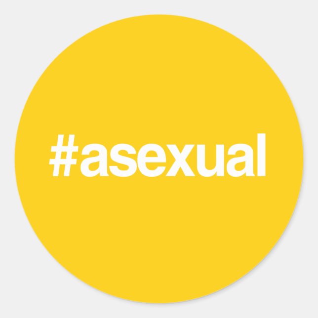 ADESIVO HASHTAG ASSEXUAL (Frente)