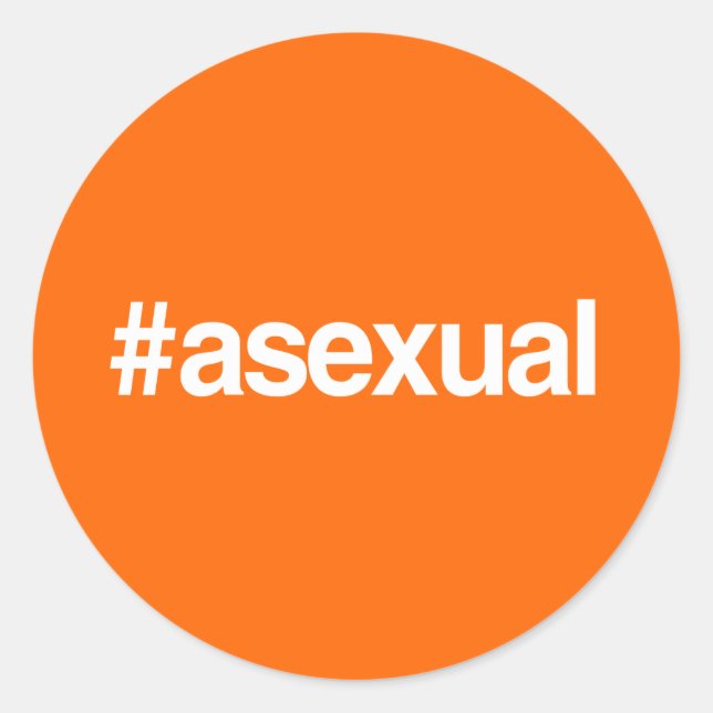 ADESIVO HASHTAG ASSEXUAL (Frente)
