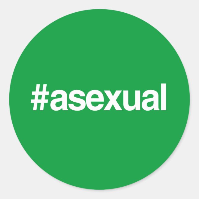 ADESIVO HASHTAG ASSEXUAL (Frente)