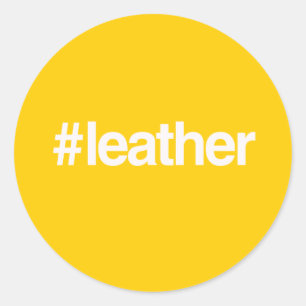 ADESIVO HASHTAG LEATHER