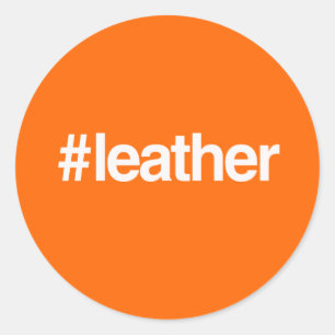 ADESIVO HASHTAG LEATHER