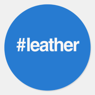ADESIVO HASHTAG LEATHER