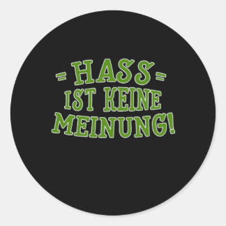 Adesivo Hass Ist Keine Meinung Anti Racismo Gift