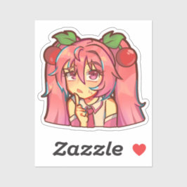 Adesivo Hatsune Miku Sakura Ver. Sticker