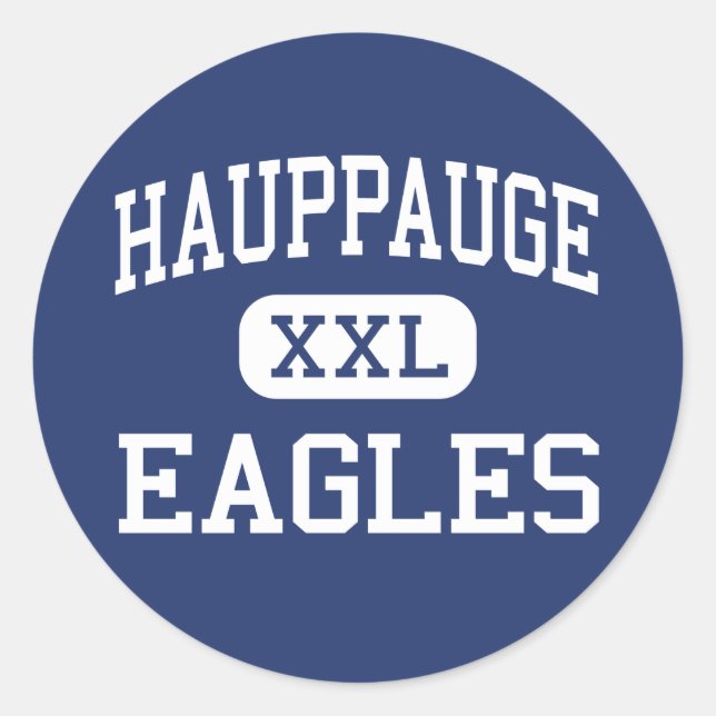 Adesivo Hauppauge - Eagles - High - Hauppauge Nova Iorque (Frente)
