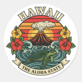 Adesivo Havaí: O Estado do Aloha