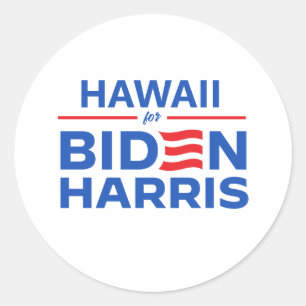 Adesivo Havaí para Biden Harris