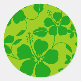 Adesivo Havaiano Hula (Hibisco) LIMÃO LIMÃO