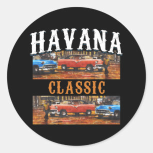 Adesivo Havana Classic - Arte Carro vintage Cubana