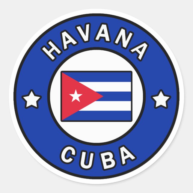 Adesivo Havana Cuba (Frente)
