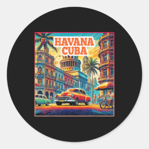 Adesivo Havana Cuba Camisa Turística de Viagem da Família
