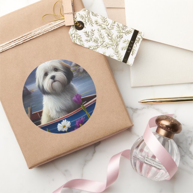 Adesivo Havanês em um remo: Uma aventura cênica (Presentear)