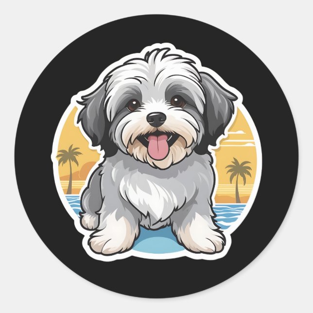 Adesivo Havanese Sticker (Frente)