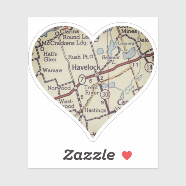 Adesivo Havelock Ontario (Folha)