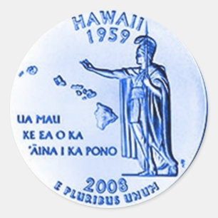 Adesivo Hawaii 50 anos Sticker