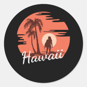 Adesivo Hawaii Beach