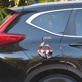 Adesivo Hawaii Honu Tribal Hook HIFlag