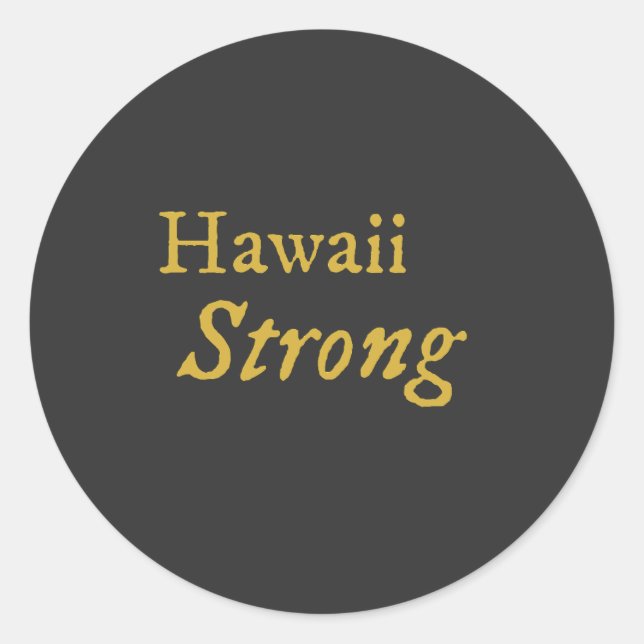 Adesivo Hawaii Strong (Frente)