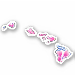 Adesivo Hawaii - Summer Sticker - Lilly Inspirou