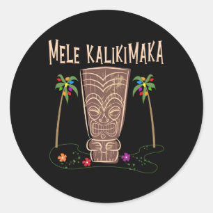 Adesivo Hawaii Tiki