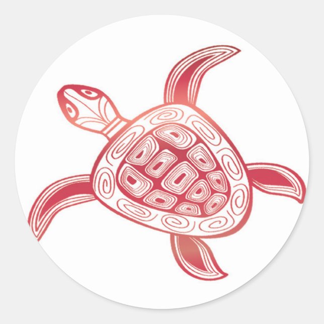 Adesivo Hawaii Turtle (Frente)